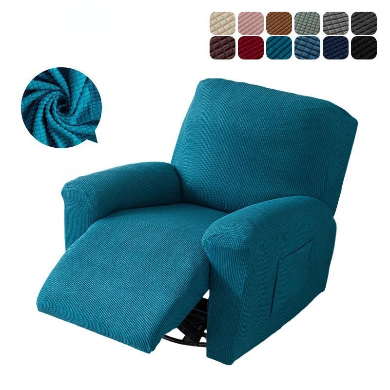 Capa de Sofá Chivas Regal de Veludo de Milho Elástica Dividida Capa de Poltrona Reclinável Elétrica Funcional Chivas Regal