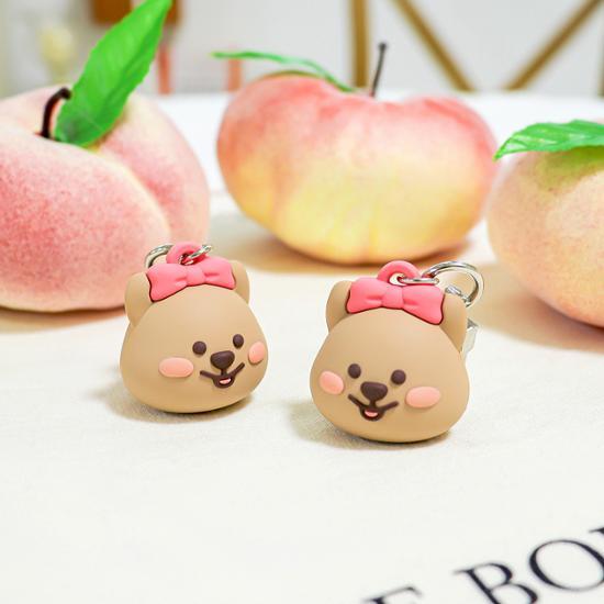 Choose 1 of 4 types of Youngi’s Forest face keyrings, a popular phrase in Korea