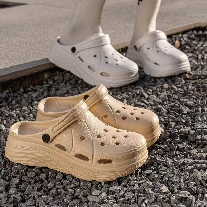 Women's Outdoor Fashionable Simple Clog Shoes Suitable Home Beach Casual Comfortable Sandals