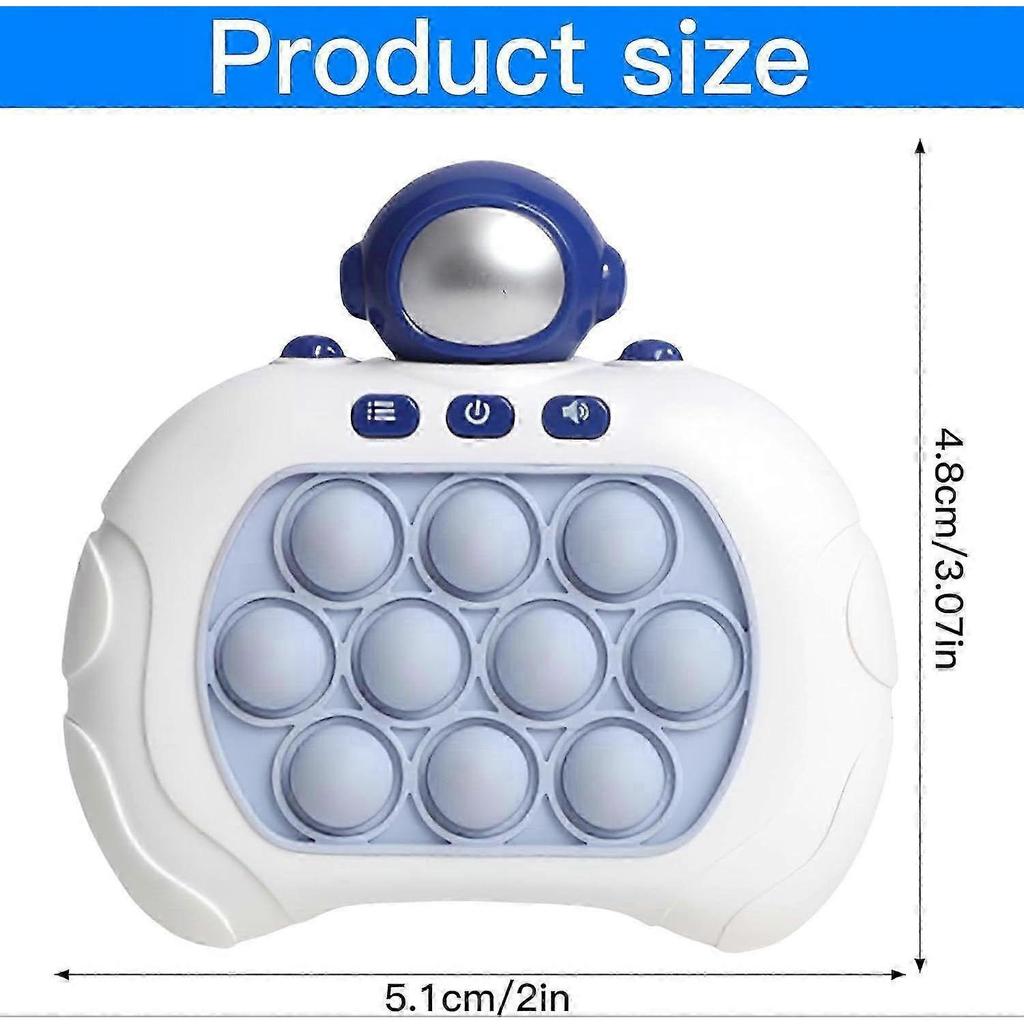 Astronaut Handheld Speed Push Game Machine: A Fun Multiplayer Game for Family, Sensory Fidget Toy Anti-Stress Plopper Toy Birthday Gifts for 6-12 Year
