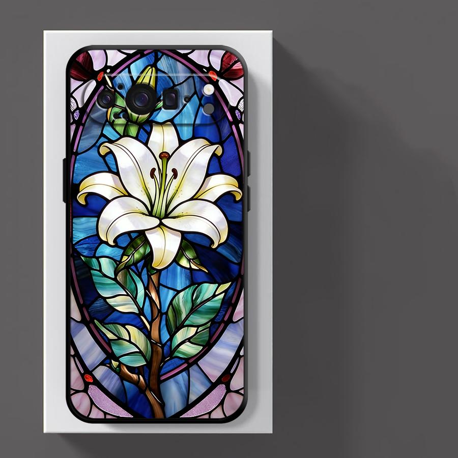 Case for Google Pixel 10A 6a 9a 7a 8a 6 7 8 Pro 10 9 Pro XL Funda Phone Cover Colorful Window Flowers