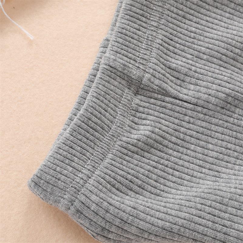 Korean Style Fashionable Girls' Cotton Flare Leggings for Toddlers (2025)