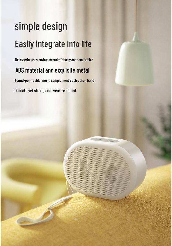 Baidu AI Bluetooth Portable Smart Speaker with Voice Assistant for Outdoor Use