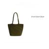 2026 Autumn and Winter New Tree Paste Plant Soft First Layer Cowhide Handbag Hand-woven Versatile Single Shoulder Oblique Span Bag Women