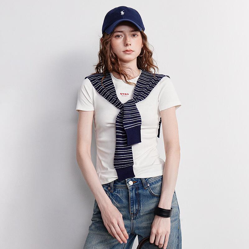 Chuyu Women's Slim Fit Cooling Lyocell Cotton T-Shirt