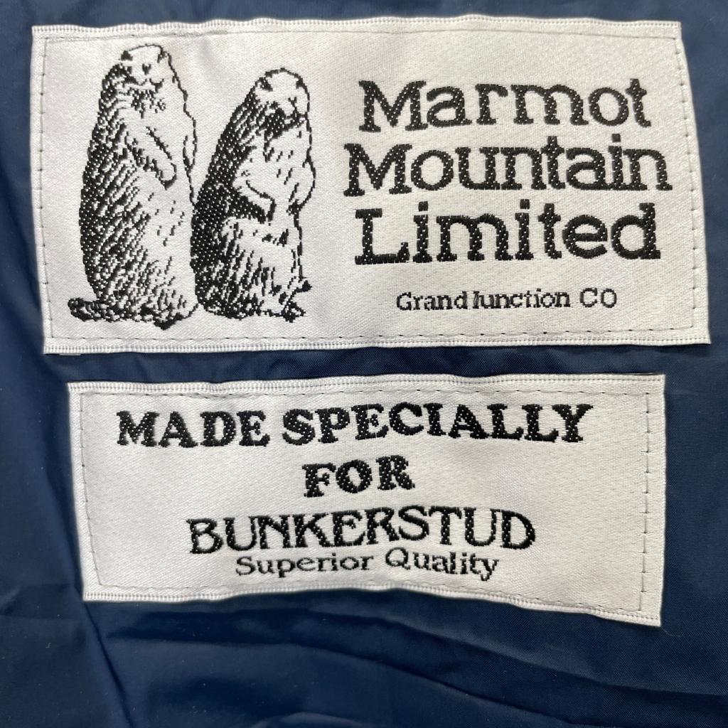 Marmot ×BUNKERSTUD Navy MOJ-F1035 Mountain Jacket Jacket XS NavyUsed