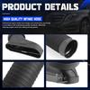 Pair of Air Intake Inlet Duct Tube Hose 2720902982 + 2720902882 Compatible with Mercedes Benz GLK350 2010 2011 2012