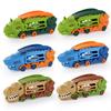 Triangle Dragon Multi layer Track Storage Car -Can Accommodate Multiple Cars, can eject Track Toy Car - Puzzle Science Dinosaur