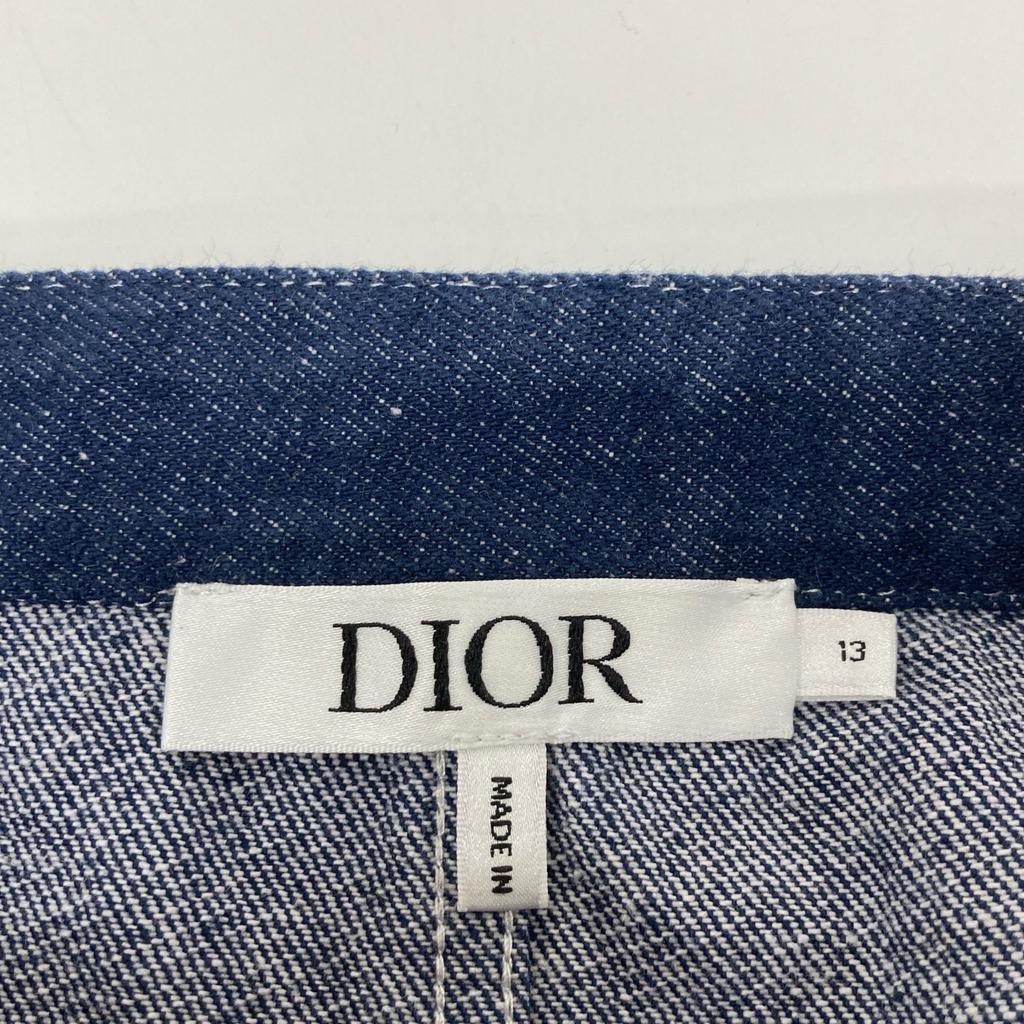 DIOR Indigo denim mini skirt 4SBM12SKTB skirt 13 denimUsed
