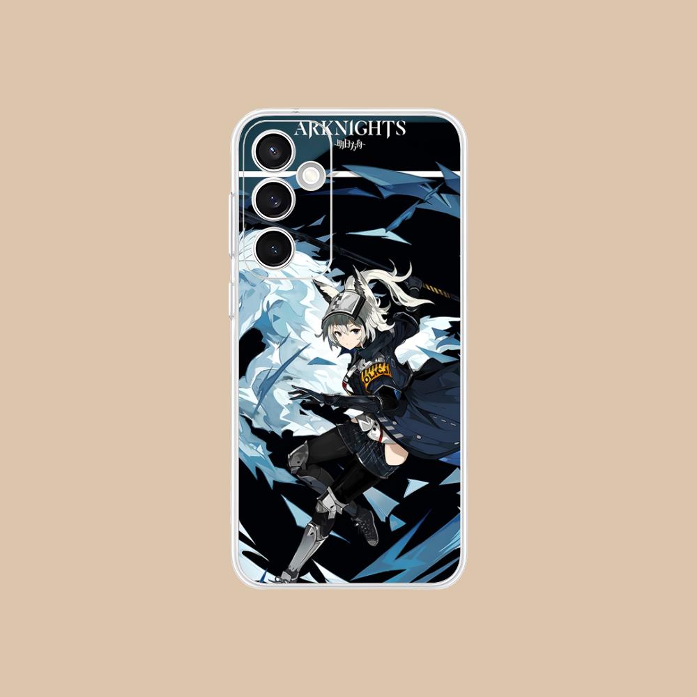 

Arknights Grani Clear Mobile Phone Case for Samsung Galaxy S25 S24 S23 S22 S21Plus FE Ultra Colorful Cover Galaxy S25