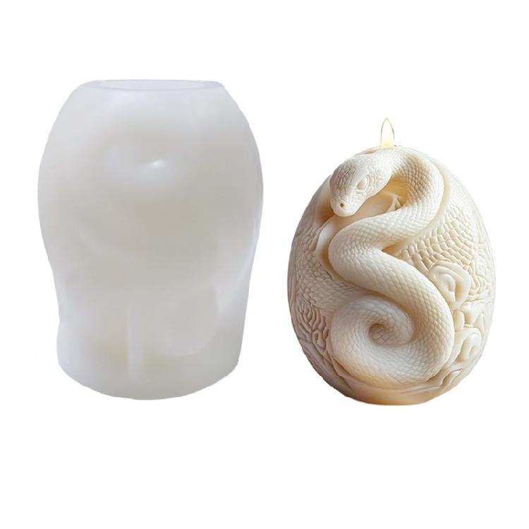 Candle Molds Castings Molds Epoxy Resin Molds Spirals Snake Pillar Silicone Moulds Plasters Molds Ornament Molds