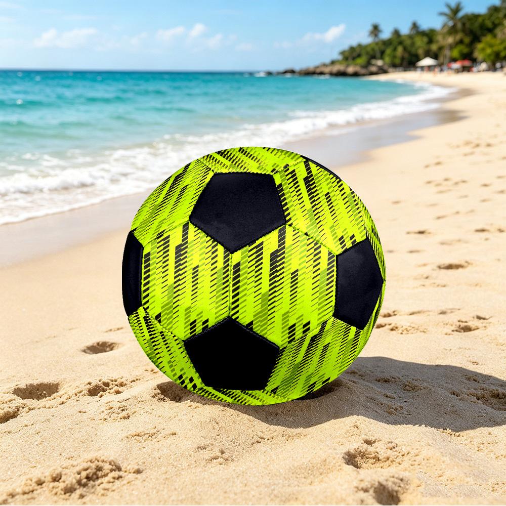 1pc Abstract Lightweight PVC Training Soccer Ball, Size 5, Suitable for Indoor and Outdoor TrainingGift y60328