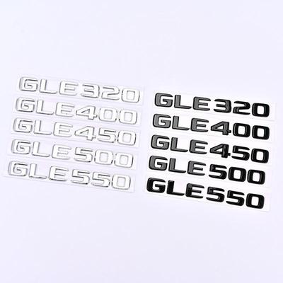 Compatible with New Mercedes GLE320, GLE400, GLE450, GLE500 Tail Badge Number Stickers