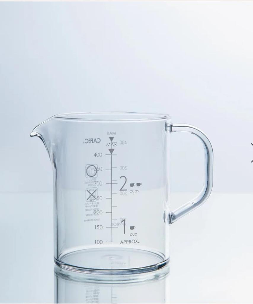 Sanyo Sangyo CAFEC Tritan Resin Beaker Server (TBS-400, 400ml, for 1-2 cups)