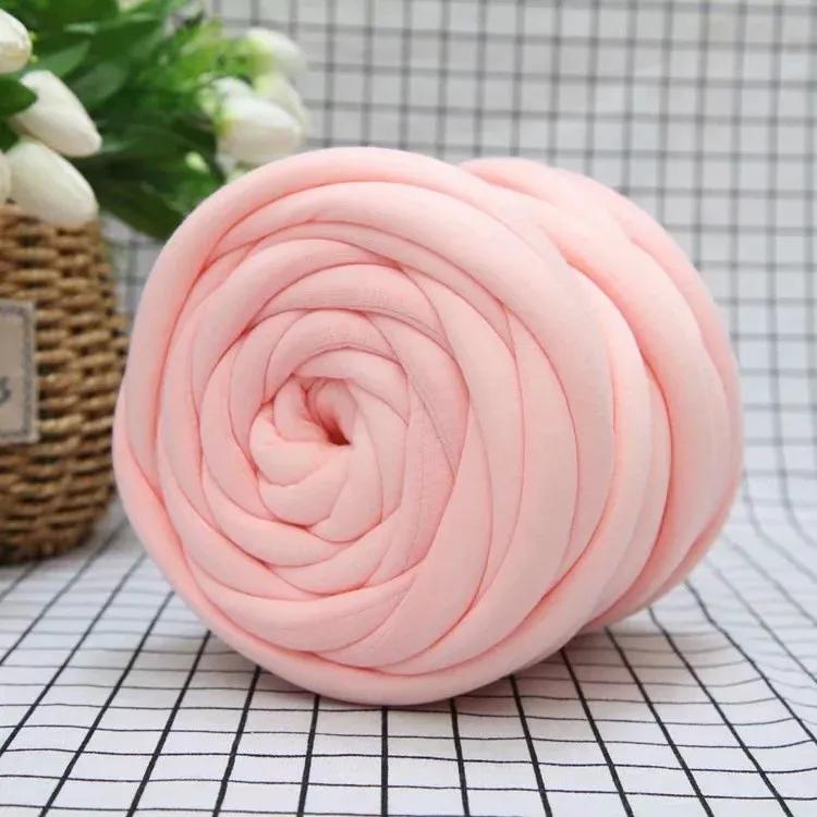 500G isländische ultradicke Wolle entkernte Baumwolle Kristall Samt Handgewebtes Material DIY Weben Handtasche Haustier Nest