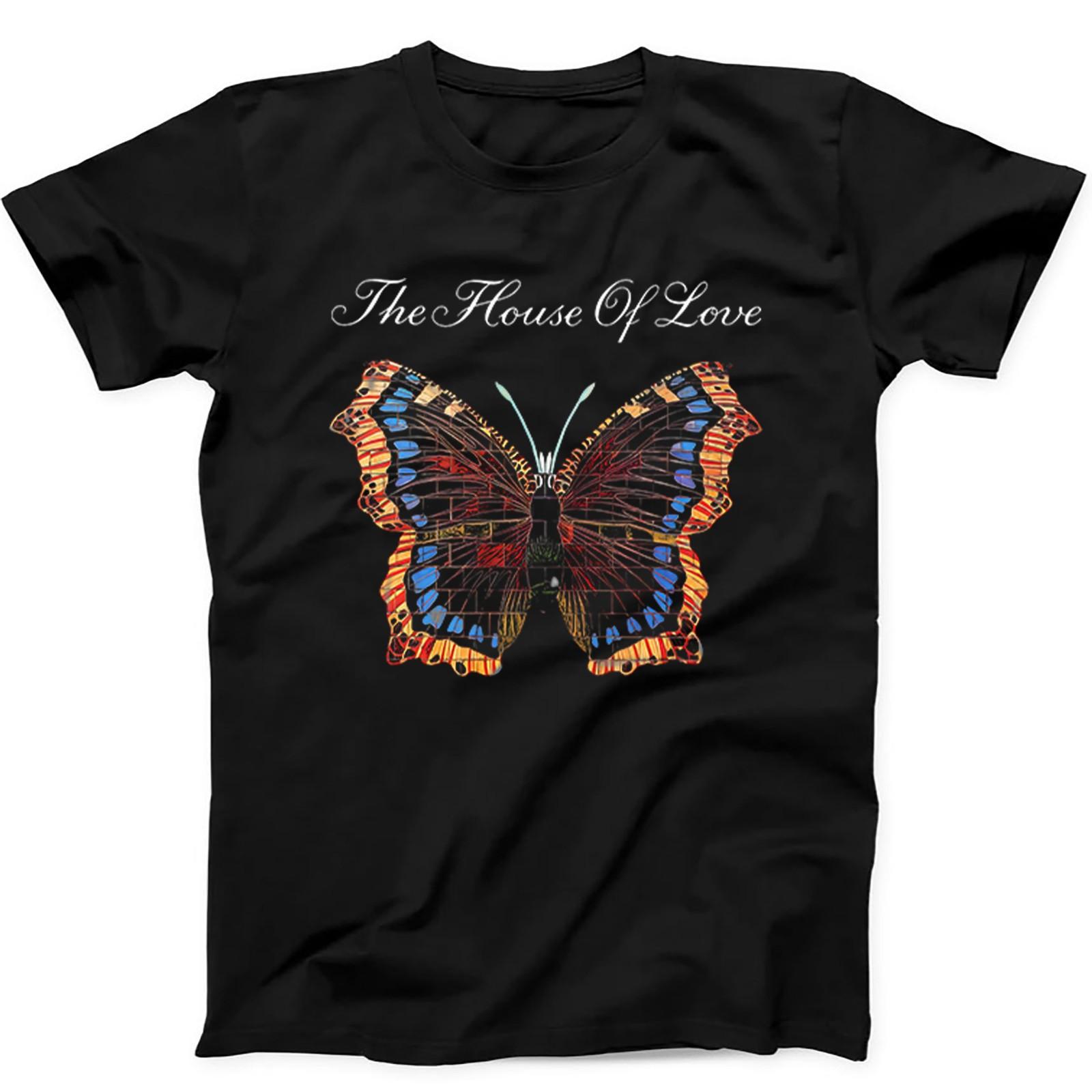The House Of Love The House Of Love Music Gift Tee Black T Shirt 552 L