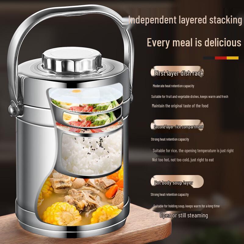 Xiao Yue Ya 316 Stainless Steel Insulated Lunch Pot