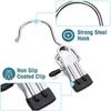 10pcs Stainless Steel Clothespins Laundry Clothes Pegs Hook Portable Hanging Clothes Clip Wardrobe Clothes Organizer Hanger