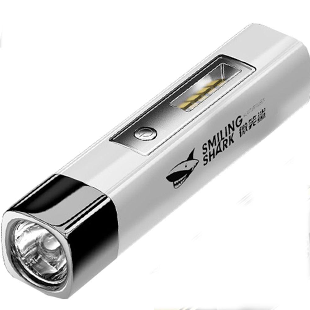 Outdoor Mini USB Rechargeable Portable Ultra Bright Torch Power Bank Flashlight Powerful Flashlight