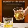 Luxury Classic Striped Whiskey Glass