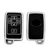 Für Toyota Camry Avalon Avalon Corolla Yaris Noah Tarago Mark Estima Smart Fernbedienung 3 5 Tasten TPU Auto Schlüsselhülle Schlüsselanhänger Schutzhülle