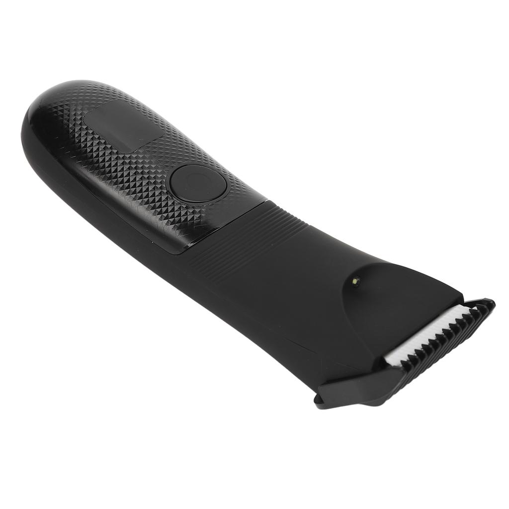 Electric Body Hair Clipper Ceramic Cutter Head USB Rechargeable Body Hair Trimmer for Men