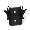 12Pcs Fence Fence Spikes with Screws Anti-Climb Thieves Intruder Animal Deterrent