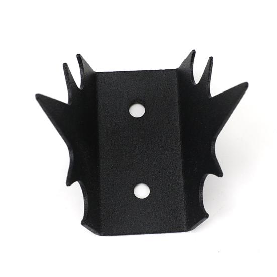 12Pcs Fence Fence Spikes with Screws Anti-Climb Thieves Intruder Animal Deterrent