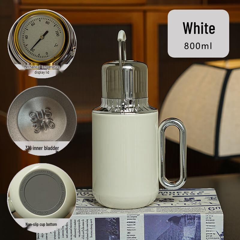 Shangqi 316 Stainless Steel Temperature Display Thermos