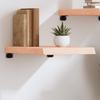 Vidaxl Regal, 40X60X(2-6) Cm, Rohes Massivholz Eiche