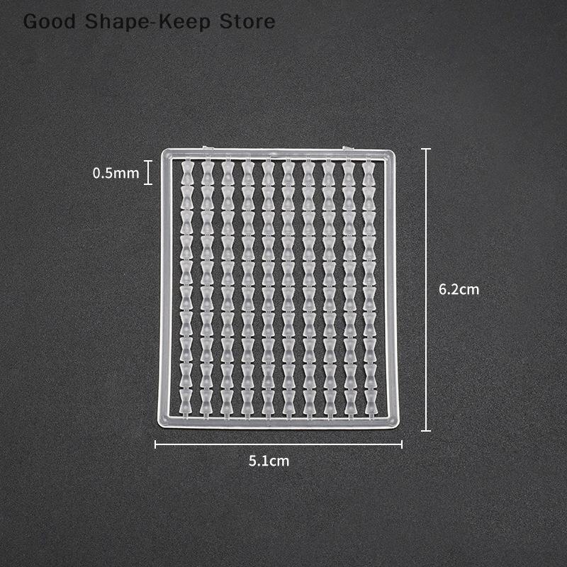 1000Pcs Carp Fishing Hair Stops Dumbell Shape Small Bobber Beads Tackle for Bait 10Cards/Lot Fishing Accessories