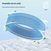Non-Slip Silicone Running & Yoga Sweatband - Absorbent, Seamless Sport Hairband