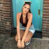 Halter Neck Deep V-neck Halter Sleeveless Vest
