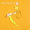 1PC Cat Hanging Cat Toy Hanging Door Elastic Rope Cat Stick Feather Pet Supplies For Cats And Dogs