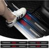 Car Threshold Strip Carbon Fiber Anti-Scratch Sticker Door Sill For Rio Ceed Sportage Cerato Soul Sorento K2 K5 Flip