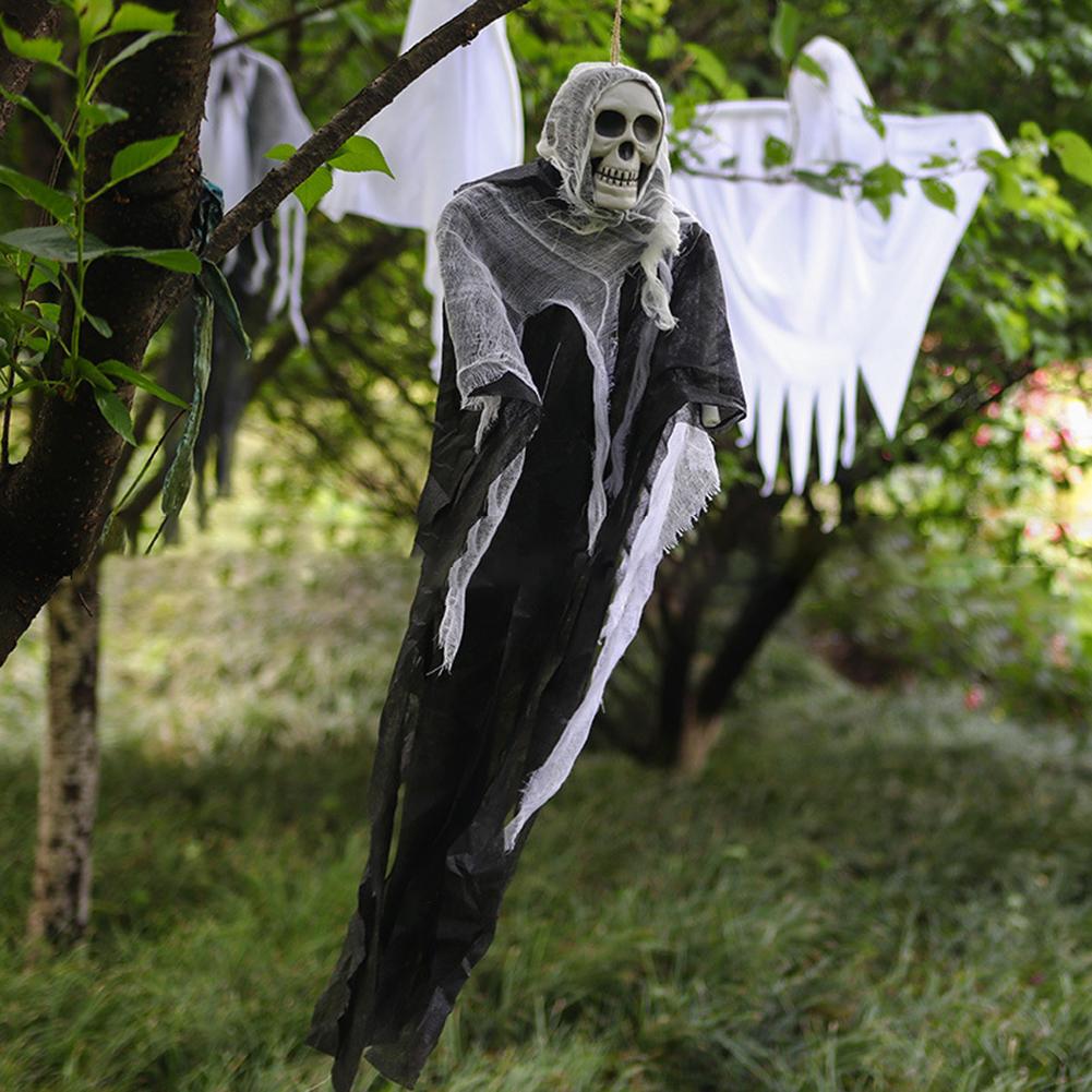 Creative Design Flying Skeleton Halloween Decoration Outdoor Decor Easy To Hang