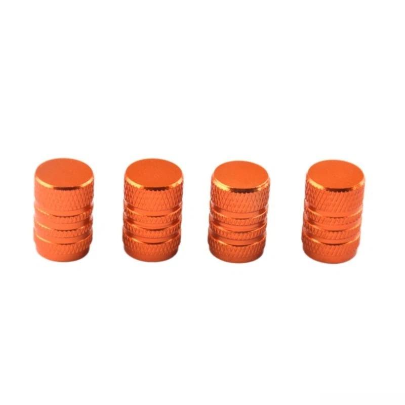 4Pcs Dustproof Aluminum Valve Caps Universal Tire Stem Covers For Car Truck Moto