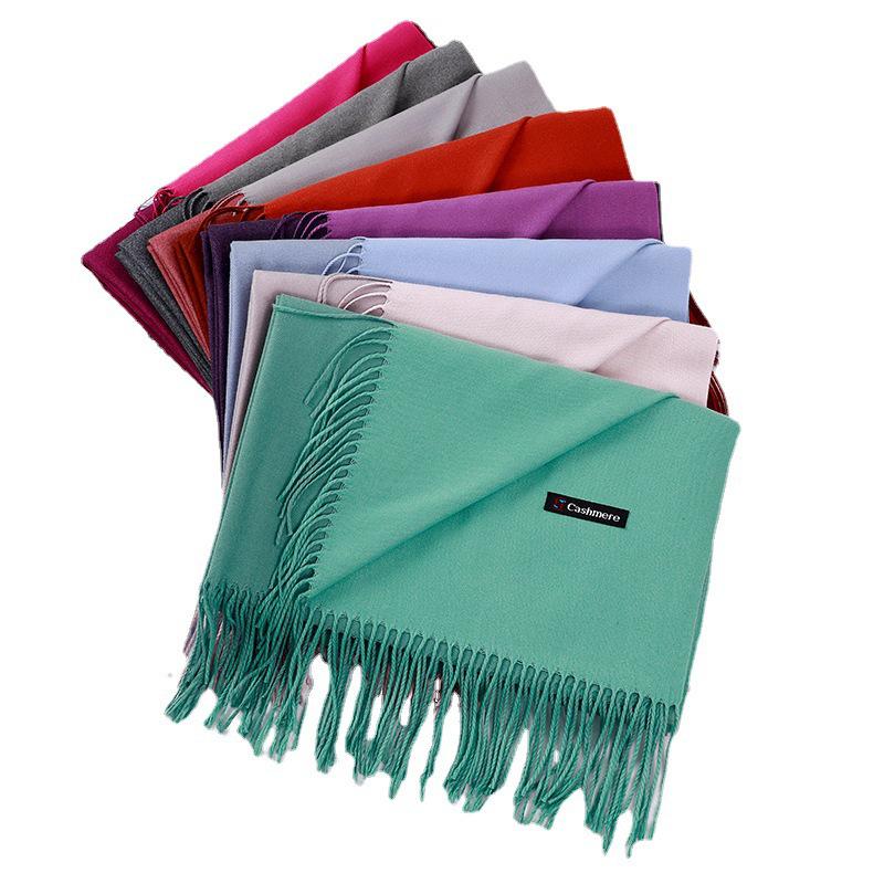 Double-Sided Wool & Cashmere Shawl for Men & Women - Autumn/Winter 2026 Collection