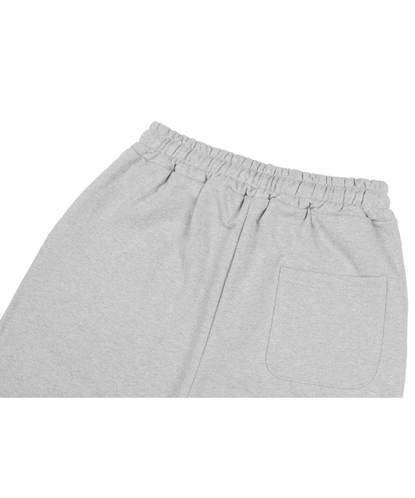 NP STUDIO Cotton Wide Sweatpants Gray