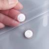 10 Pcs Clear A4 File Folders Plastic Large Capacity Document Pouch Storage Bag Durable Snap Button Closure File Folders