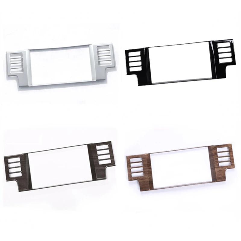 For Land Rover Discovery Sport 2015 2016 2017 2018 2019 ABS Carbon Fiber Car Navigation Frame Cover Trim Sticker Car Accessories