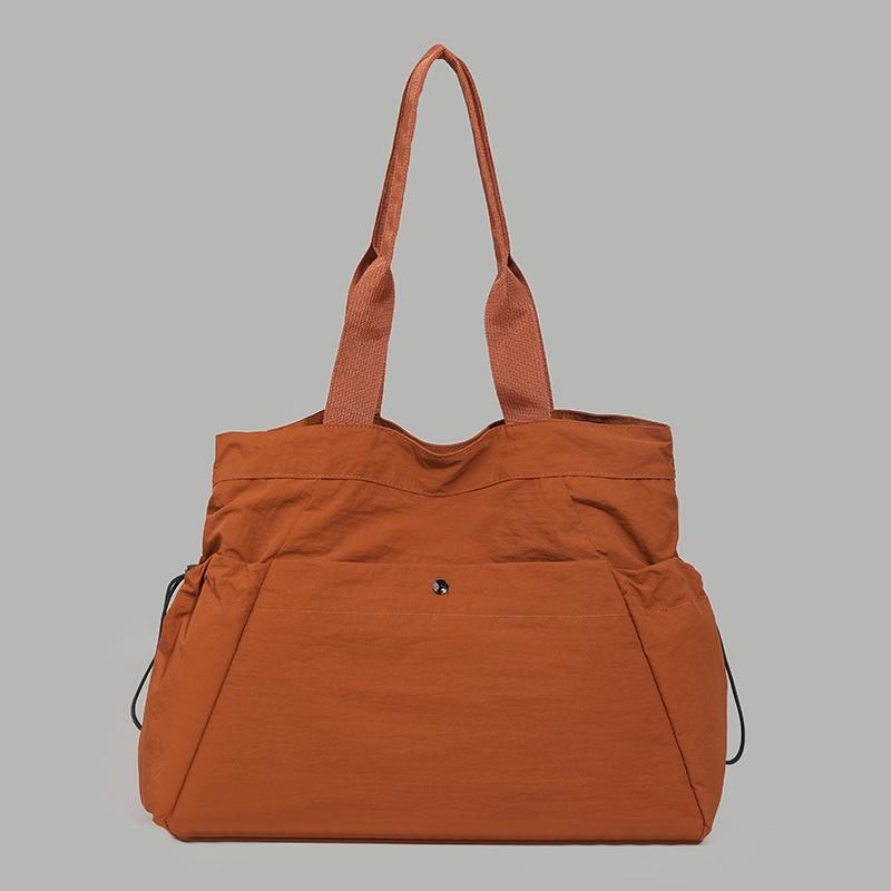 Large capacity cloth bag women's autumn and winter versatile shoulder commuter tote bag multi-functional backpack