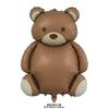 Cartoon Matte Bear Foil Balloons Matte Rainbow Car Plane Balloon Toys Kids Baby Shower Party Birthday Decorations Supplies
