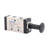 AIRTAC 2-Position 5-Way Rotary Hand Valve