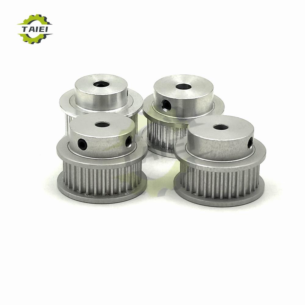 HTD 3M 45T 46T 48T 50 Teeth Synchronous Wheel Keyway Bore 5mm-25mm HTD3M Timing Pulley 45Teeth For Belt Width 10/15mm 3M Pulley