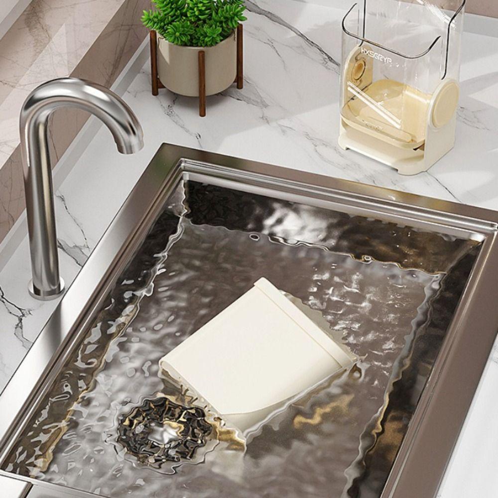 With Drainage Kitchen Cutlery Storage Box  for Kitchen Home Organization
