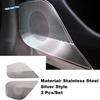 Car Pillar A Stereo / Door Stereo Speaker / Front / Rear Door Horns Decor Cover Trim For Tesla Model 3 2024 Interior Accessories
