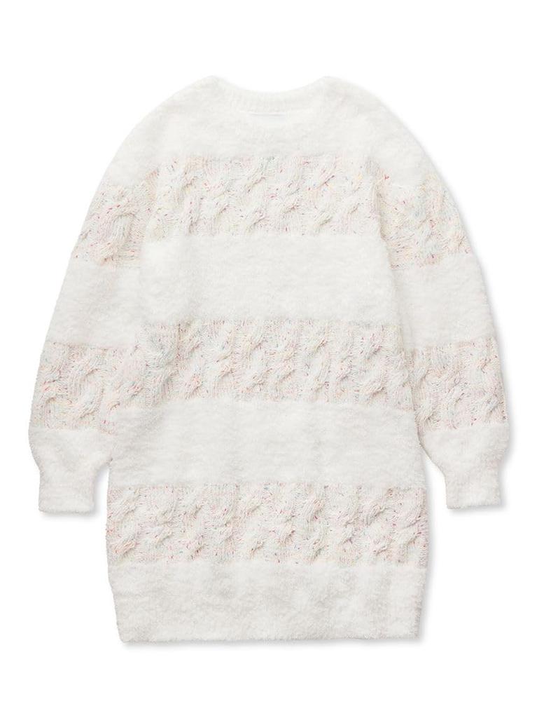 Gelato Pique 15th Anniversary Color Spray X Gelato 2 Striped Dress PWNO234068 OWHT Women's