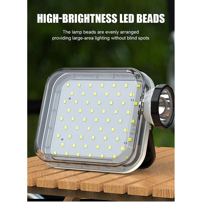 Solar-Powered Multifunctional Camping Light