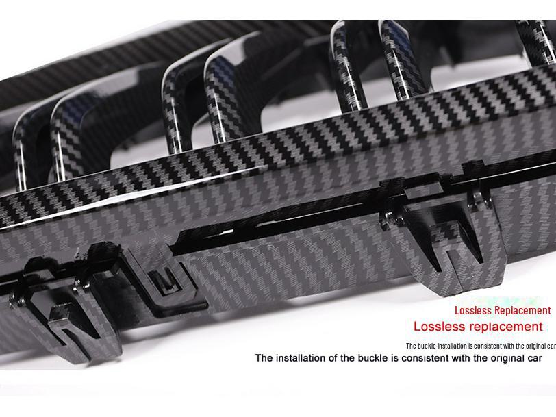 BMW 5 Series Bright Black Grille: Modified F10, F11 Double Line, F18 Double Bar